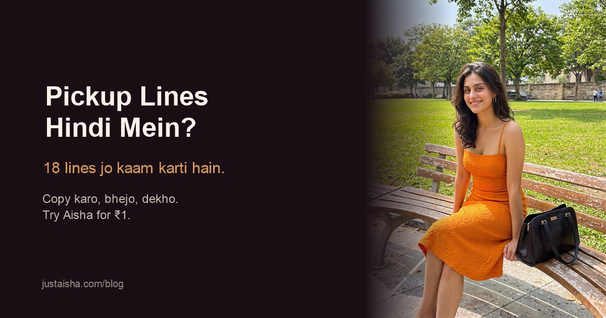 Aisha smiling on a park bench in a bright orange dress